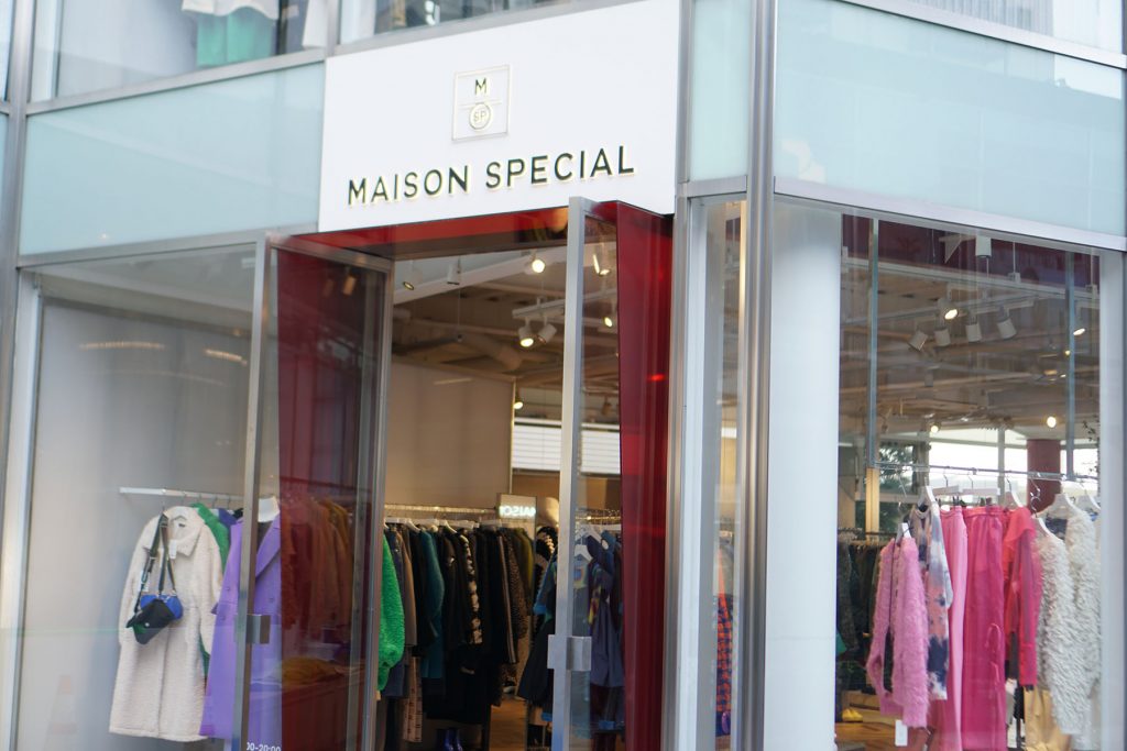 MAISON SPECIAL青山店、外観