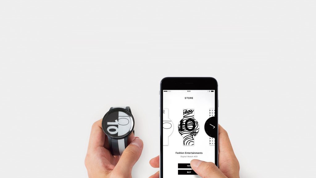 毎日違う、自分らしいデザインを楽しめる！ディスプレイウォッチ「FES Watch U」が発売