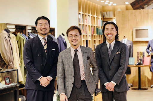 麻布テーラーが明かす、チーム接客の裏側。二子玉川店3人が語る伝統継承への思い